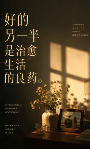 短剧《好的另一半是治愈生活的良药》海报