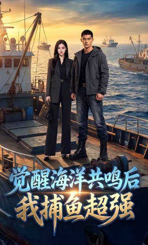 短剧《觉醒海洋共鸣后我捕鱼超强》海报