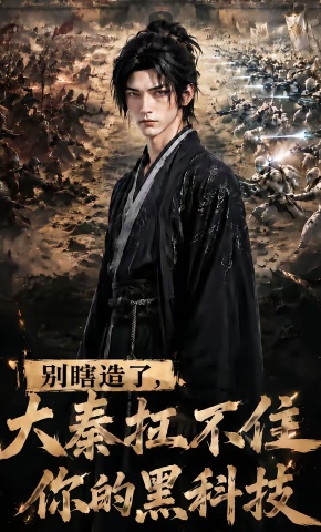 短剧《别瞎造了，大秦扛不住你的黑科技》海报