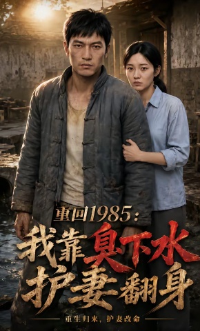 短剧《重回1985：我靠臭下水护妻翻身》海报