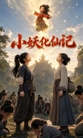 短剧《小妖化仙记》海报