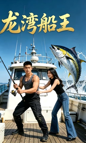 短剧《龙湾船王》海报
