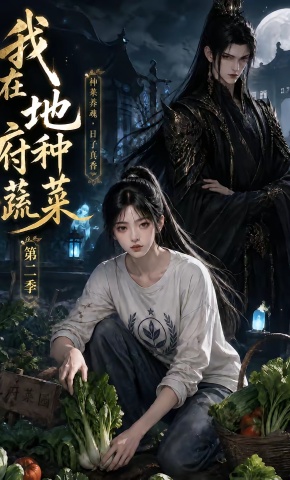 短剧《我在地府种蔬菜第二季》海报