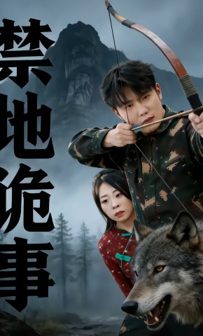 短剧《禁地诡事》海报
