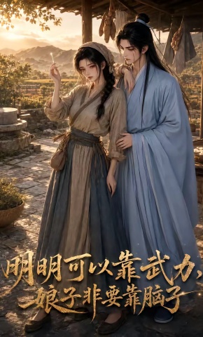 短剧《明明可以靠武力，娘子非要靠脑子》海报
