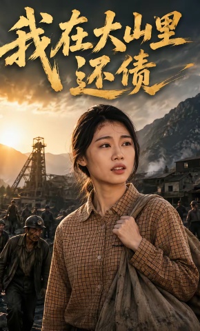 短剧《我在大山里还债》海报