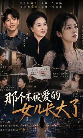 短剧《那个不被爱的女儿长大了》海报