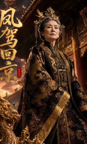 短剧《凤驾回京》海报