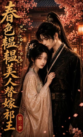 短剧《春色韫韫，美人替嫁祁王第三季》海报