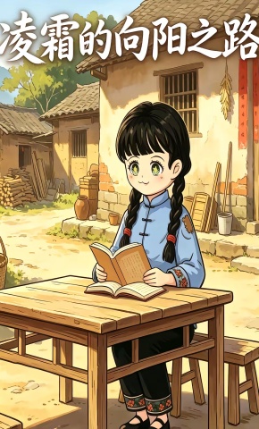 短剧《凌霜的向阳之路》海报