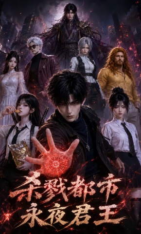 短剧《杀戮都市永夜君王》海报