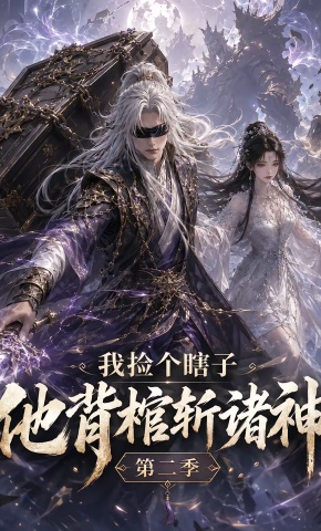 短剧《我捡个瞎子他背棺斩诸神第二季》海报