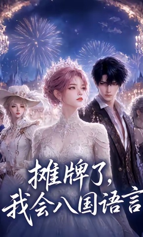 短剧《摊牌了，我会八国语言》海报