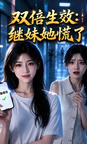 短剧《双倍生效：继妹她慌了》海报