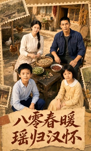 短剧《八零春暖，瑶归汉怀》海报