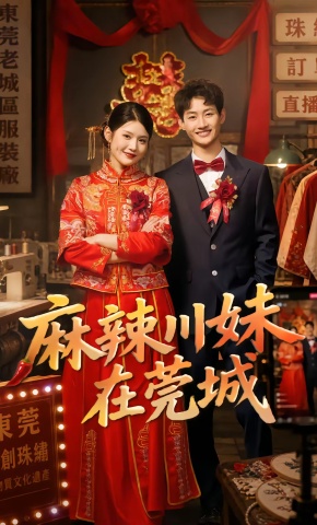 短剧《麻辣川妹在莞城》海报