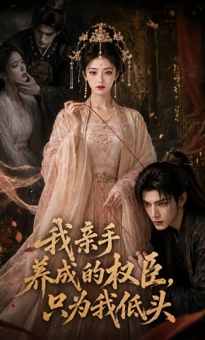 短剧《我亲手养成的权臣，只为我低头》海报