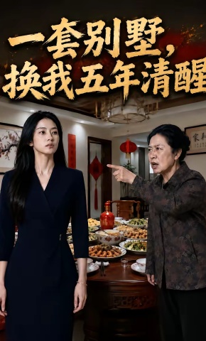 短剧《一套别墅，换我五年清醒》海报