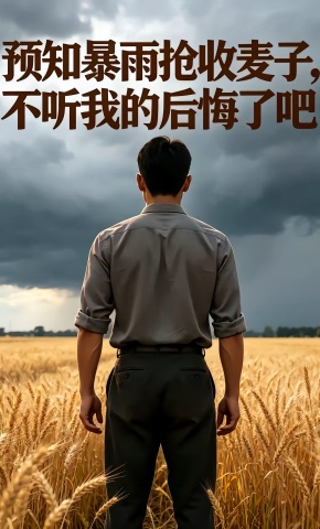 短剧《预知暴雨抢收麦子，不听我的后悔了吧》海报