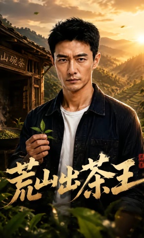 短剧《荒山出茶王》海报