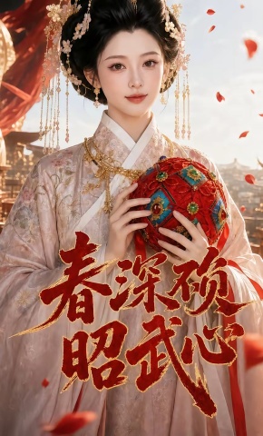 短剧《春深不负昭武心》海报