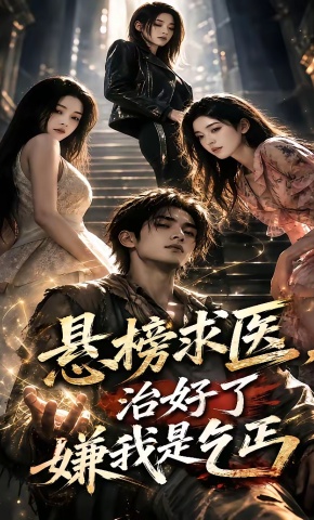 短剧《悬榜求医，治好了嫌我是乞丐》海报