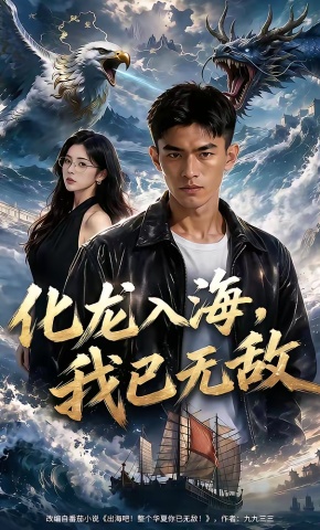 短剧《化龙入海，我已无敌》海报