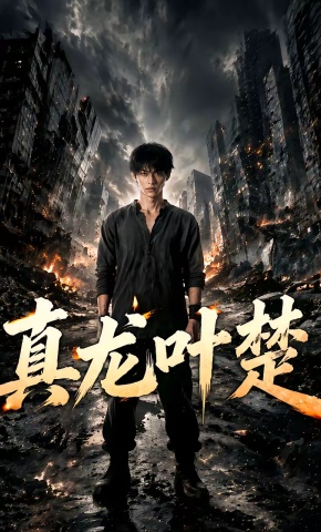 短剧《真龙叶楚》海报