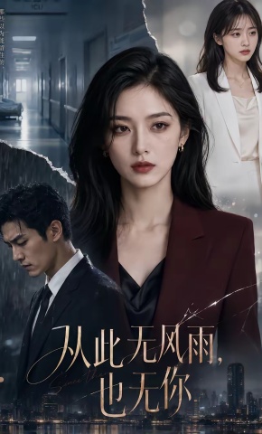短剧《从此无风雨，也无你》海报