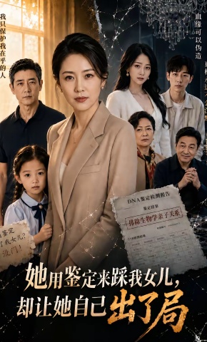 短剧《她用鉴定来踩我女儿，却让她自己出了局》海报
