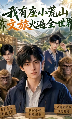 短剧《我有座小荒山靠文旅火遍全世界》海报