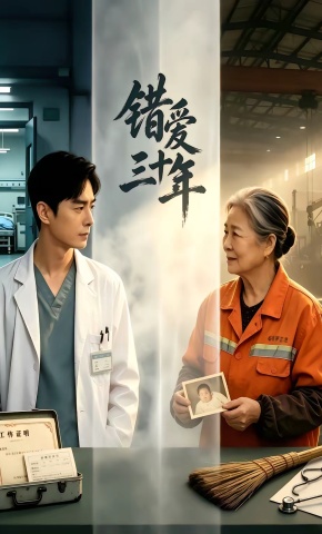 短剧《错爱三十年》海报