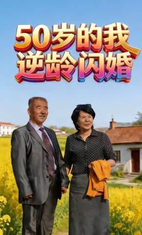 短剧《50岁的我逆龄闪婚》海报