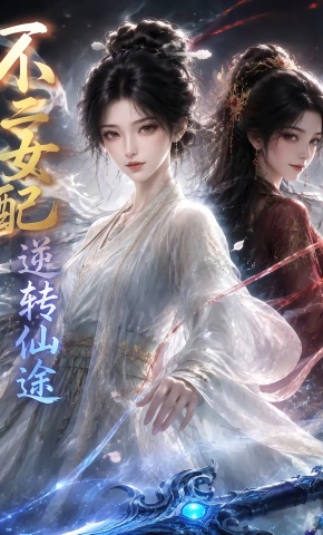 短剧《不二女配，逆转仙途》海报