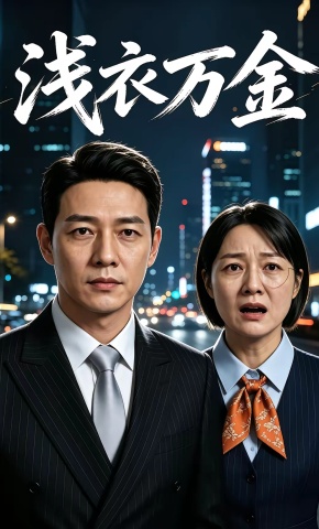 短剧《浅衣万金》海报