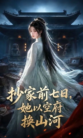 短剧《抄家前七日，她以空府换山河》海报