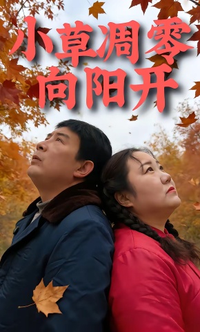 短剧《小草凋零向阳开》海报