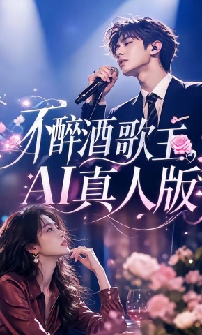 短剧《不醉酒歌王AI真人版》海报