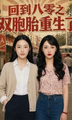 短剧《回到八零之双胞胎重生了》海报