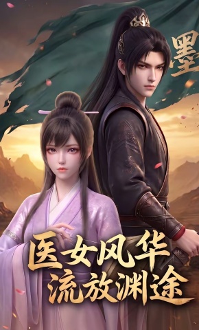 短剧《医女风华：流放渊途》海报