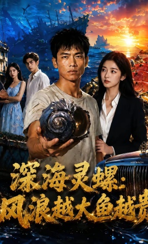 短剧《深海灵螺：风浪越大鱼越贵》海报