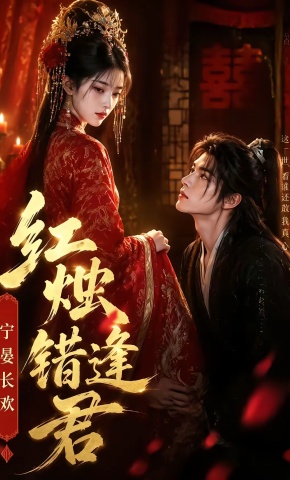 短剧《红烛错逢君，宁宴长欢》海报