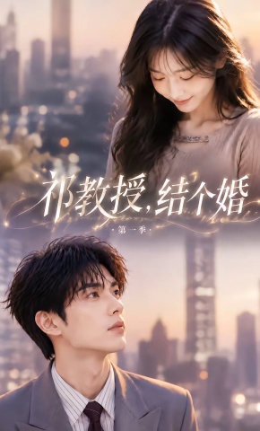 短剧《祁教授，结个婚第一季》海报