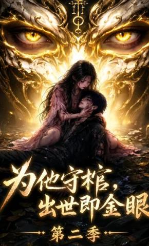 短剧《为他守棺，出世即金眼第二季》海报