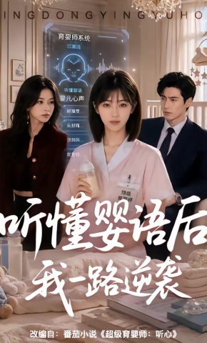短剧《听懂婴语后我一路逆袭》海报