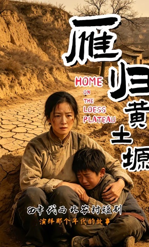 短剧《雁归黄土塬》海报