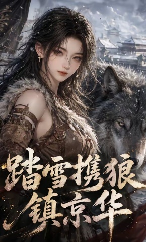 短剧《踏雪携狼镇京华》海报