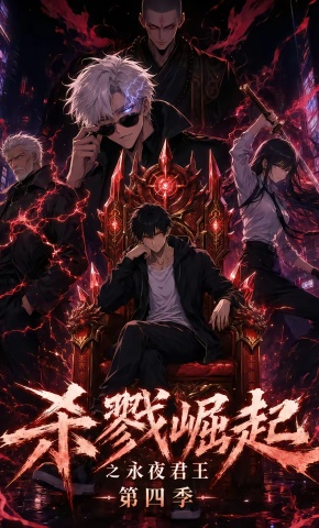 短剧《杀戮崛起之永夜君王第四季》海报