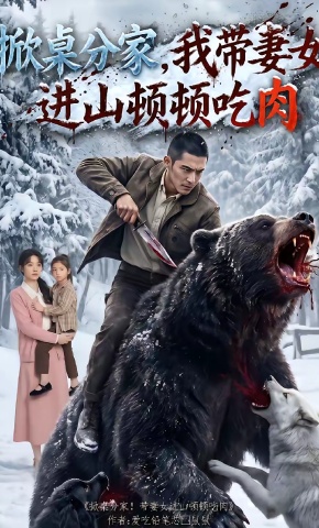 短剧掀桌分家，我带妻女进山顿顿吃肉海报