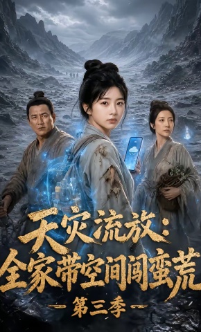 短剧《天灾流放：全家带空间闯蛮荒第三季》海报